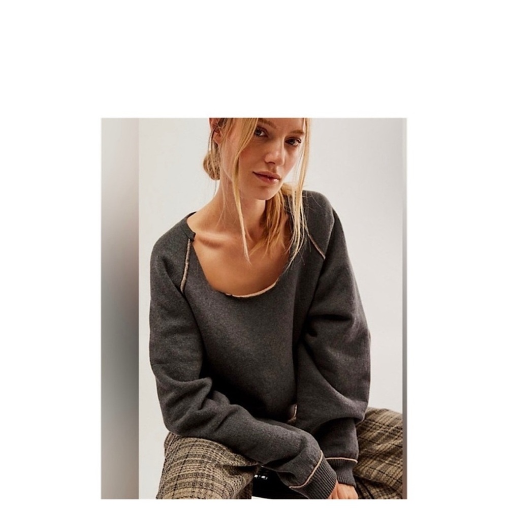 Free People Heritage Grey Combo XL Nwt $158